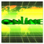 Global map overlaid with search visibility and analytics indicators.